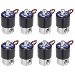 1/4" Npt Port Electric Solenoid Stainless Steel 12V 8X Air Suspension Valve. Fixed Price $113.55.