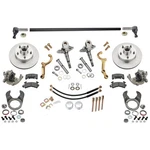 Plain Steering/brake Kit-spindles/dropped ARMS-48 Axle On 4.75, Fits Ford. Fixed Price $831.99.