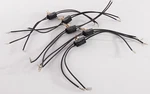 (lot Of 5) Carling 2225R Spst Toggle Switches 3A/250VAC 6A/125VAC 1/4HP. Fixed Price $9.88.