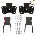 4" Drop Kit Leveling Lowering Shackles Hangers 1973/1974-1996 Ford F100 2WD. Fixed Price $45.38.