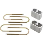 Universal Leaf Spring Lowering Block Kit 4" Drop With U-bolts & Hardware. Fixed Price $71.99.