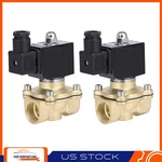 2PCS 3/4" Npt Air Ride Suspension Electric Solenoid Valve Brass 220-240V N/c. Fixed Price $29.58.