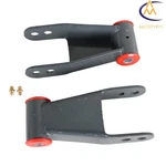 For 1975-1986/87 Gmc C/10 2" Rear Adjustable Leveling Lowering Shackles Drop Kit. Fixed Price $28.86.