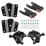 Front 2" Rear 4" Drop Lowering Kit For Chevy Silverado Gmc Sierra 1500 2WD 99-07. Fixed Price $245.95.