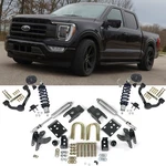 Ford F-150 2015-2025 Ridetech Lowering 3" Front 5" Rear Drop Kit With Adj Shocks. Fixed Price $3019.90.