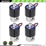 Solid 1/4" Npt Air Ride Suspension Valve Electric Solenoid Stainless Steel 12V. Fixed Price $48.71.