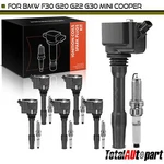 6PCS Ignition Coil & Iridium Spark Plug For Bmw 340I 440I 540I 740I Mini. Fixed Price $113.49.