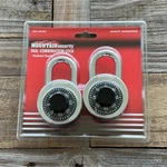 Mountain Security Dial Combination Lock 2-PACK Hardened Steel Shackle. Fixed Price $16.44.