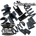 2007-2017 Silverado Sierra 3/4 Lowering Kit Drop Coils Springs Flip V8 Crown. Fixed Price $500.00.