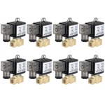 Brass 8PCS 1/4" Npt 110-120V Electric Solenoid Air N/c Ride Suspension Valve. Fixed Price $70.04.