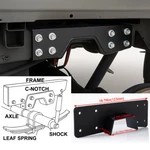 Pair Rear Axle Lowering C-notch Kit For Chevy Silverado Gmc Sierra 1500 1999-06. Fixed Price $38.50.