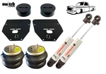 C-10 1963-1987 Front Brackets With Ridetech Hq Adjustable Shocks & Fs 2600 Bags. Fixed Price $872.90.