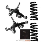 4" Drop Lowering Spindles Coil Kit W/ 1" Rotor For Chevy C10 Gmc C15 1973-87. Fixed Price $222.53.