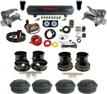 Complete Air Ride Suspension Kit 3/8 Manifold Bag 480 Chr For Chevy B-body 73-77. Fixed Price $1609.99.
