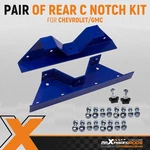 Rear Notch Kit Pair For Chevy C10 C20 C30 Gmc C2500 C3500 2WD 1973-1987. Fixed Price $65.29.