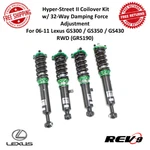 REV9 Hyper-street Ii Coilover Kit W/ 32-WAY Damping For Lexus GS300/350/430 Rwd. Fixed Price $565.00.