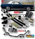 Ridetech Streetgrip Suspension Sys, 1964-1966 Mustang ,gt, Shocks, Sway Bar, A6. Fixed Price $3990.00.