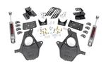 Rough Country 2" Front Rear Lowering Kit For 14-18 Chevy/gmc 1500 2WD 71630. Fixed Price $484.90.
