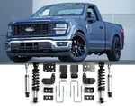 QA1 3/5 Lowering Kit, 2021-2025 F150 2WD, Coilovers W/ Single Adjustable Shocks. Fixed Price $2295.90.
