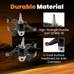 3" Drop Spindle Lowering Kit 1.25" Rotor For Gmc C1500 Chevrolet C-10 1973-1987. Fixed Price $130.10.