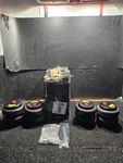 (qty 4) Maxpeedingrods Air Ride Suspension Bags Double Bellow Standard 2500 Lb. Fixed Price $102.85.