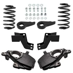 3-5" Front 4" Rear Drop Spindles Lowering Kit For Chevy Tahoe Gmc Yukon 2000-06. Fixed Price $376.61.
