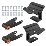 4" Rear Shackles Hangers Drop Kit For Chevrolet Silverado 1500 2WD 1999-2006. Fixed Price $70.50.