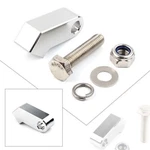 Chrome Moto Headlight Mounting Block Bracket For Harley Custom 3/4" I.d. Wide. Fixed Price $13.88.