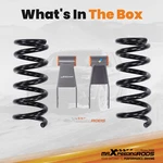 Front Rear 1"-2" Drop Kit Coils Shackles For Chevy Gmc C1500 2WD V8 1988-1998. Fixed Price $157.12.
