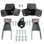 Gxywady 4 Rear Drop Kit Shackles Hangers Replacement For 1988-1998 Chevy.... Fixed Price $88.16.