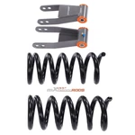 Front Rear 1"-2" Drop Kit Spring+ Shackles For Chevy Gmc C1500 2WD 1988-1998. Fixed Price $154.76.
