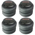 4 2500 Lb Standard 1/2"NPT Single Port Air Springs Suspension Fbss. Fixed Price $215.00.