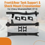 Front+rear Tank Support & Shock Mount Crossmember For Chevy Silverado 1500 07-14. Fixed Price $349.65.