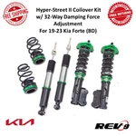 REV9 Hyper-street Ii Coilover Lowering Kit W/ 32-WAY Damping 19-23 Kia Forte. Fixed Price $550.00.