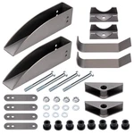 Rear Leaf Spring Relocation Kit Shackle For Chevy Belair 150 210 1955-57. Fixed Price $85.90.