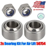2X Upper Mount Pillowball Bearings & Nuts For Air Lift Suspension Strut #50754. Fixed Price $63.99.