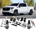 Mcgaughys 2.5"/4" Drop Sierra 2019-2025 1500 Complete Lowering Kit With Shocks. Fixed Price $1298.90.