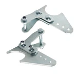 Universal Lower Coilover Shock Mounting Kit L-brackets For 3" Axle Tube. Fixed Price $28.99.