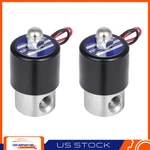 Solid 1/4" Npt 12V Air Ride Suspension Valve Solenoid Electric Stainless Steel. Fixed Price $35.99.