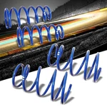 Blue 1.9" Drop Manzo Race Sport Lowering Spring Kit For 00-04 Focus Hb/sedan. Fixed Price $96.20.