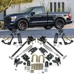 F-150 2015-2025 Ridetech Lowering 3" Front 5" Rear Drop Kit With Tracktion Bars. Fixed Price $3982.90.