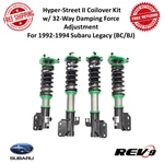 REV9 Hyper-street Ii Coilover Kit W/32-WAY Damping For 92-94 Subaru Legacy Bc/bj. Fixed Price $565.00.