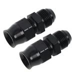 8AN Male To 1/2" Hardline Compression Fitting AN8 Adapter Aluminum Black 2PCS. Fixed Price $15.99.