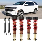 Belltech Adjustable Coilover Lowering 2021-2025 Tahoe 3" Front 4.5" Rear Drop. Fixed Price $2299.99.