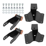 4" Drop Kit Rear Shackles And Hangers For Chevy Silverado Sierra 1500 2WD 99-06. Fixed Price $78.35.