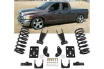 Ram 1500 2002-2005 2" Front 4" Rear Lowering Kit 2WD Mcgaughys Coils & Flip. Fixed Price $449.90.