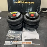 Standard 2500 Lb Single Port Air Struts Ride Spring Bags 1/2"NPT Trucks. Fixed Price $75.00.