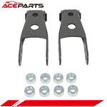 Rear 2"-3" Lowering Drop Shackles Kit For Gmc Sierra 88-18 Dodge Ram 1500 94-01. Fixed Price $39.09.