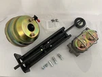 7" Dual Power Brake Booster Gm Master Conversion Kit Street Rod Under Dash Pedal. Fixed Price $158.36.