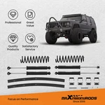 3" Inch Suspension Lift Kit W/ Shocks For Jeep Cherokee Xj 2WD 4WD 1984-2001. Fixed Price $275.98.